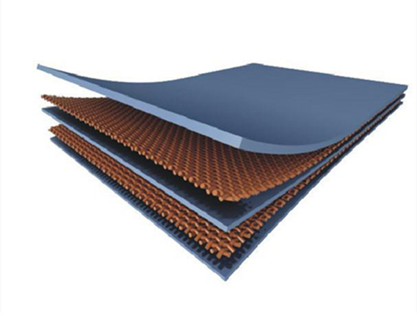 分层式织物芯输送带